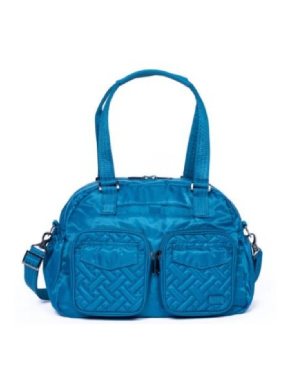 Lug Jumper Ocean Blue Tote - Secure Zip Travel Bag with Stylish, Versatile Desig
